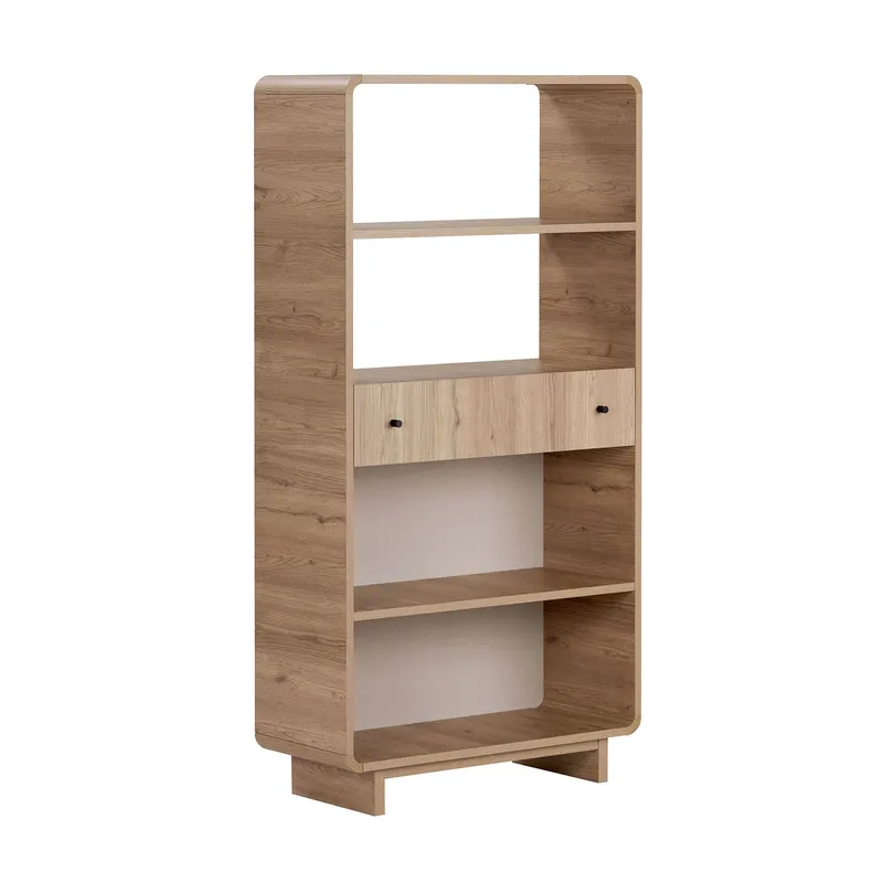 Kirjahylly Nordure Senza (78 x 153 x 34 cm) Tammi, Tammi