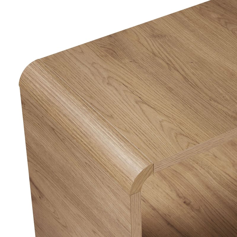 Kirjahylly Nordure Senza (78 x 153 x 34 cm) Tammi - Tammi - Säilytys - Hylly - Kirjahylly