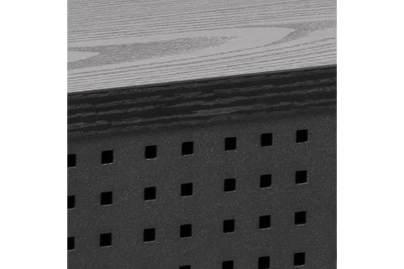 Kirjahylly Ricketts 113,8 cm - Musta - Säilytys - Hylly - Kirjahylly