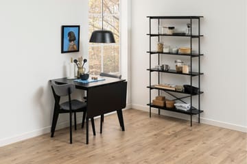 Kirjahylly Ricketts 172 cm - Musta - Säilytys - Hylly - Kirjahylly