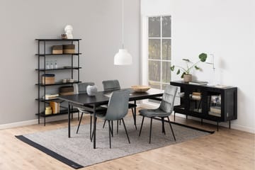 Kirjahylly Ricketts 172 cm - Musta - Säilytys - Hylly - Kirjahylly