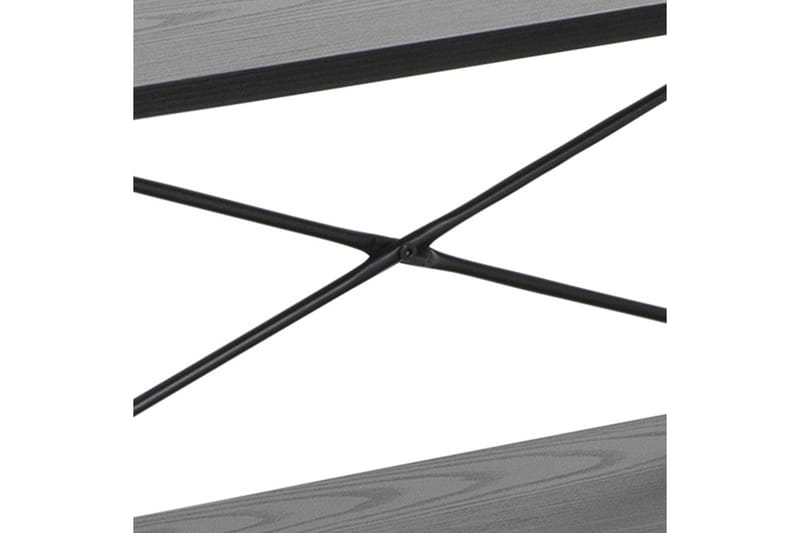 Kirjahylly Ricketts 172 cm - Musta - Säilytys - Hylly - Kirjahylly