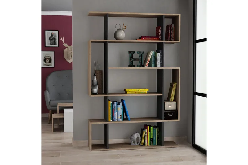 Kirjahylly Rodger - Säilytys - Hylly - Kirjahylly