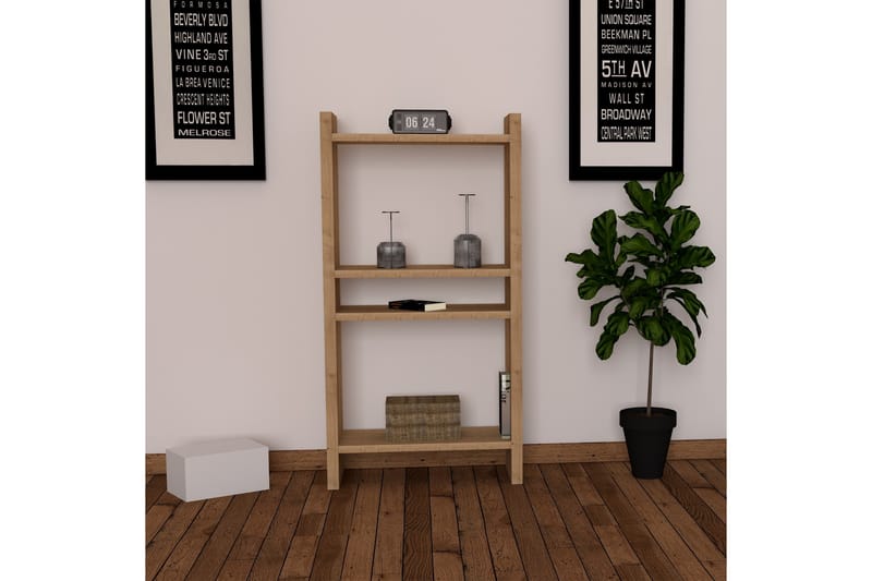 Kirjahylly Sharmonique 52 cm - Pähkinä - Säilytys - Hylly - Kirjahylly