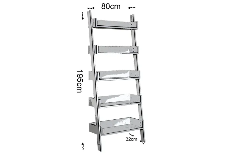 Kirjahylly Skoglund - Säilytys - Hylly