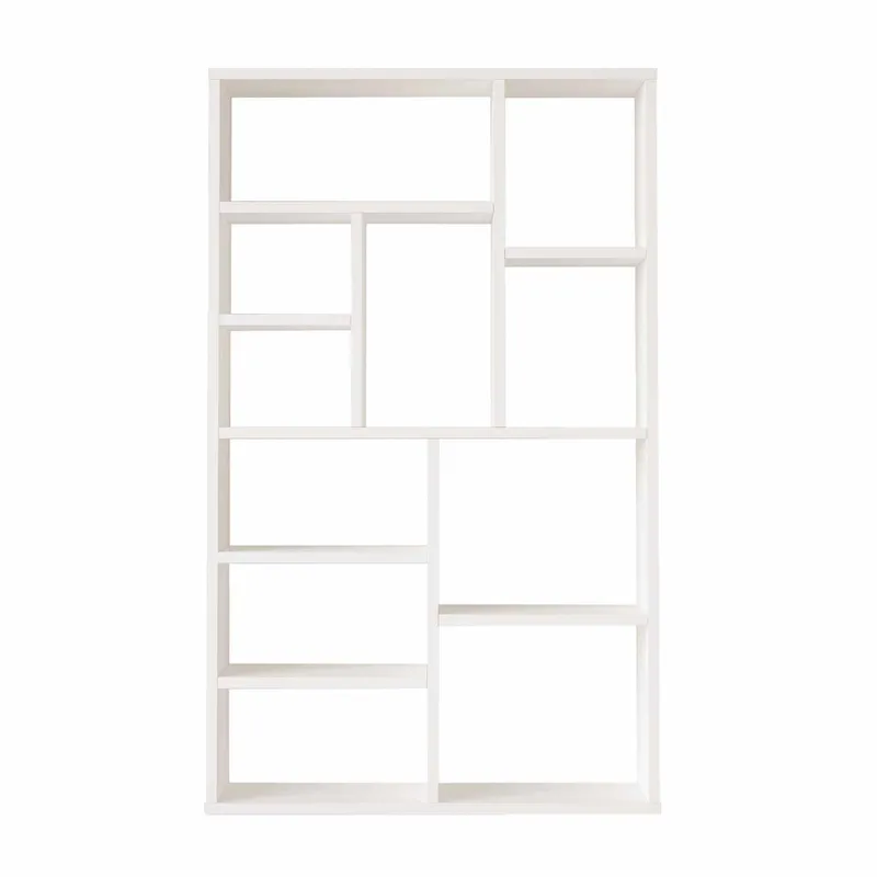 Kirjahylly Skye Decor Bren (75 x 123,6 x 22 cm) valkoinen, Valkoinen