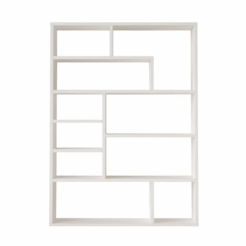 Kirjahylly Skye Decor Cleo Shelf (90 x 123,6 x 22 cm) Valkoinen, Valkoinen