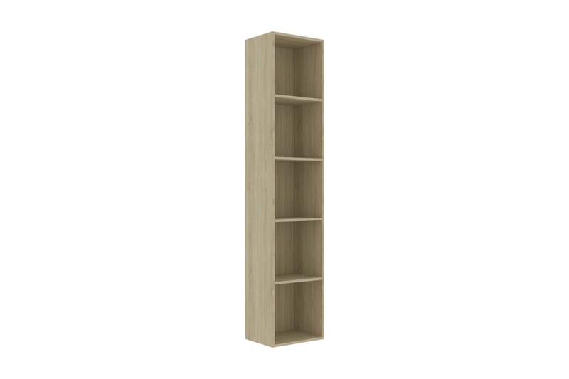 Kirjahylly Sonoma-tammi 40x30x189 cm lastulevy - Ruskea - Säilytys - Hylly - Kirjahylly