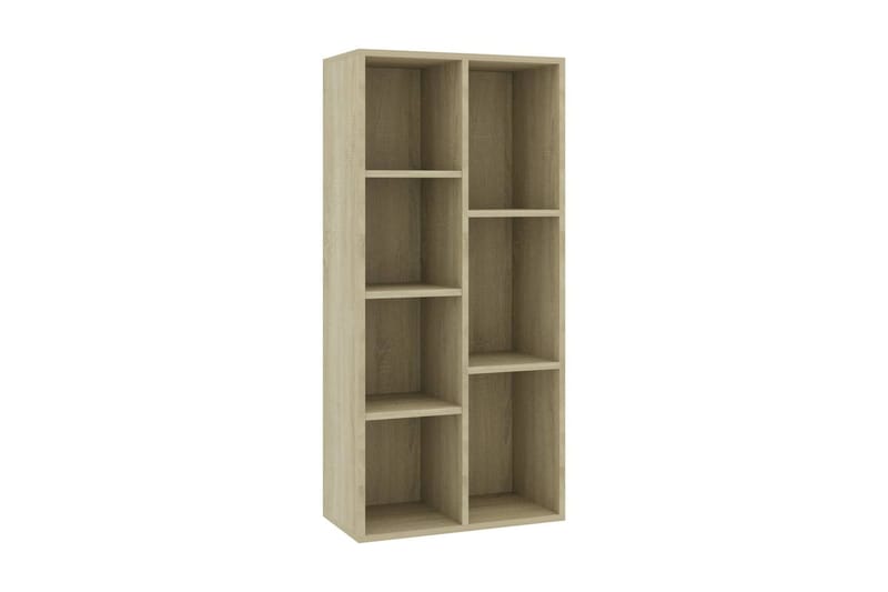 Kirjahylly Sonoma-tammi 50x25x106 cm lastulevy - Säilytys - Hylly - Kirjahylly