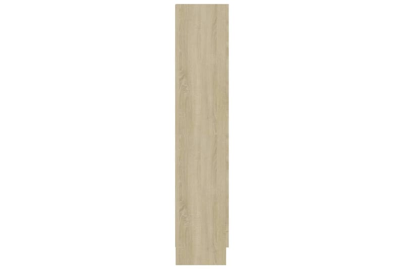 Kirjahylly Sonoma-tammi 82,5x30,5x150 cm lastulevy - Ruskea - Säilytys - Hylly - Kirjahylly