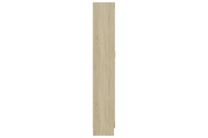 Kirjahylly Sonoma-tammi 82,5x30,5x185,5 cm lastulevy - Ruskea - Säilytys - Hylly - Kirjahylly