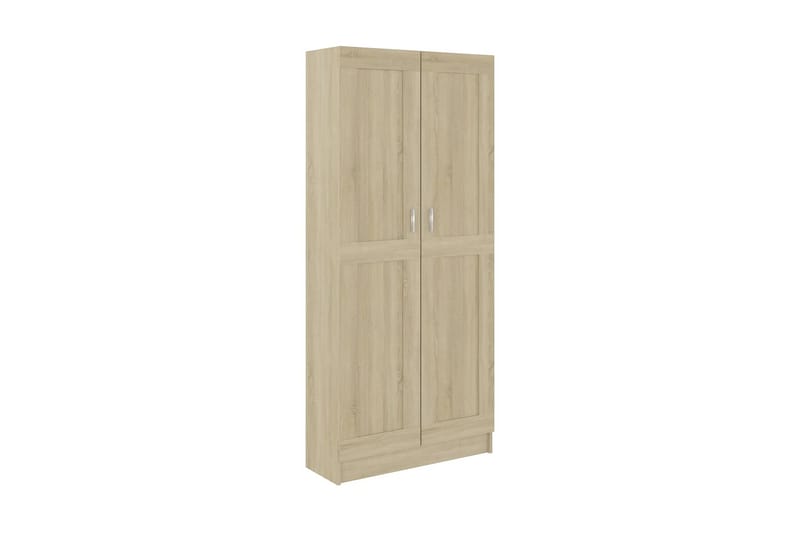 Kirjahylly Sonoma-tammi 82,5x30,5x185,5 cm lastulevy - Ruskea - Säilytys - Hylly - Kirjahylly