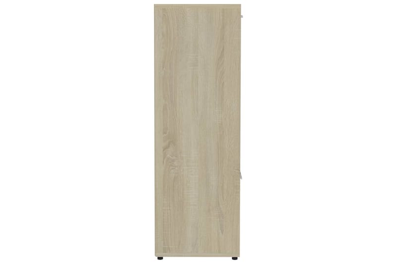 Kirjahylly Sonoma-tammi 90x30x90 cm lastulevy - Ruskea - Säilytys - Hylly - Kirjahylly