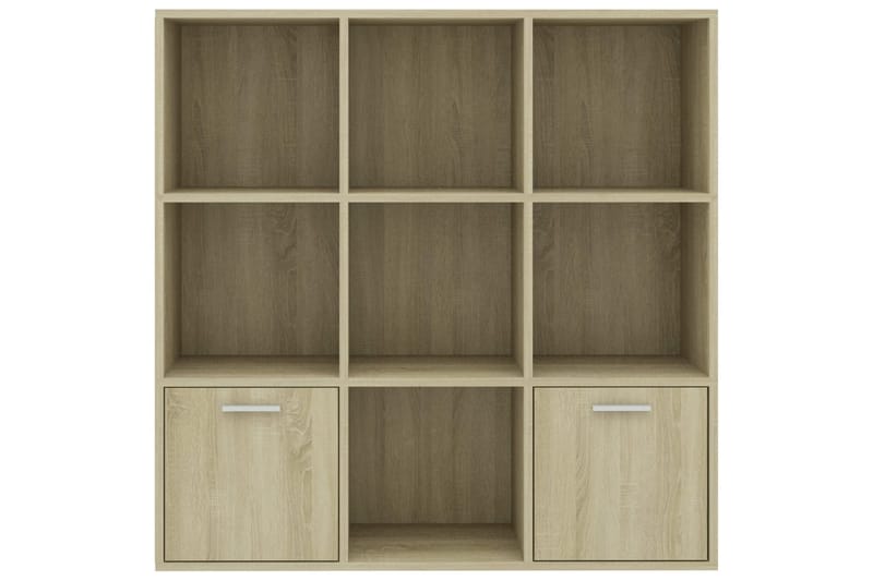 Kirjahylly Sonoma-tammi 98x30x98 cm lastulevy - Ruskea - Säilytys - Hylly - Kirjahylly
