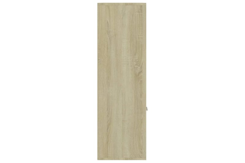 Kirjahylly Sonoma-tammi 98x30x98 cm lastulevy - Ruskea - Säilytys - Hylly - Kirjahylly