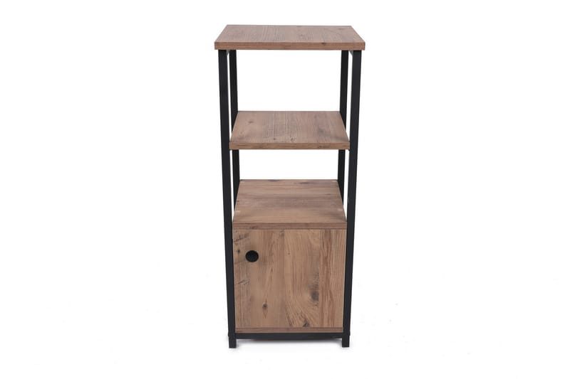 Kirjahylly Stilaro 36x36 cm 3 hyllyä - Musta/Tummanruskea - Säilytys - Hylly - Kirjahylly