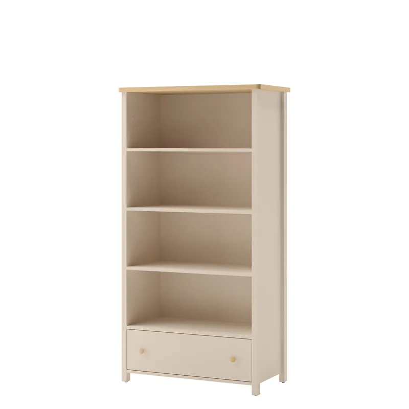 kirjahylly Story Beige, tammi, Beige, tammi