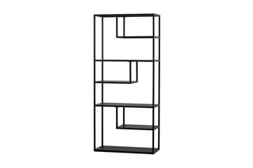 Kirjahylly Talako 35x85 cm - Musta - Säilytys - Hylly - Kirjahylly