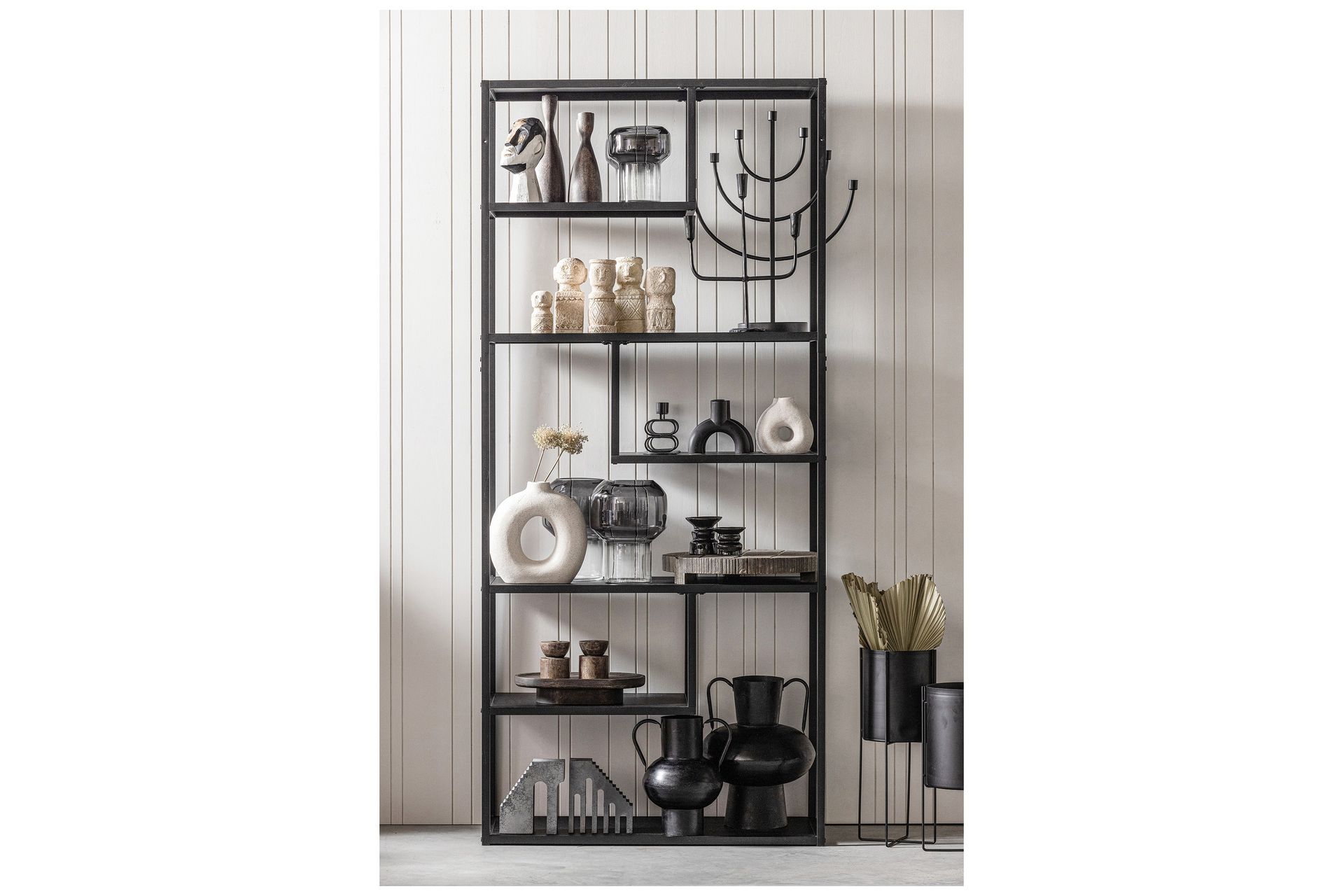 Kirjahylly Talako 35x85 cm - Musta - Säilytys - Hylly - Kirjahylly