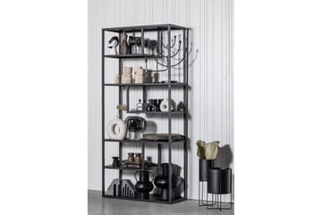 Kirjahylly Talako 35x85 cm - Musta - Säilytys - Hylly - Kirjahylly