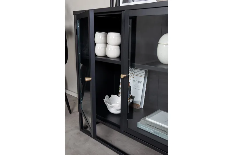 Kirjahylly Tamarie - Musta - Säilytys - Hylly - Kirjahylly