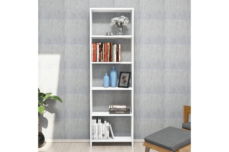 Kirjahylly Tyrsberget 50 cm - Valkoinen - Säilytys - Hylly - Kirjahylly