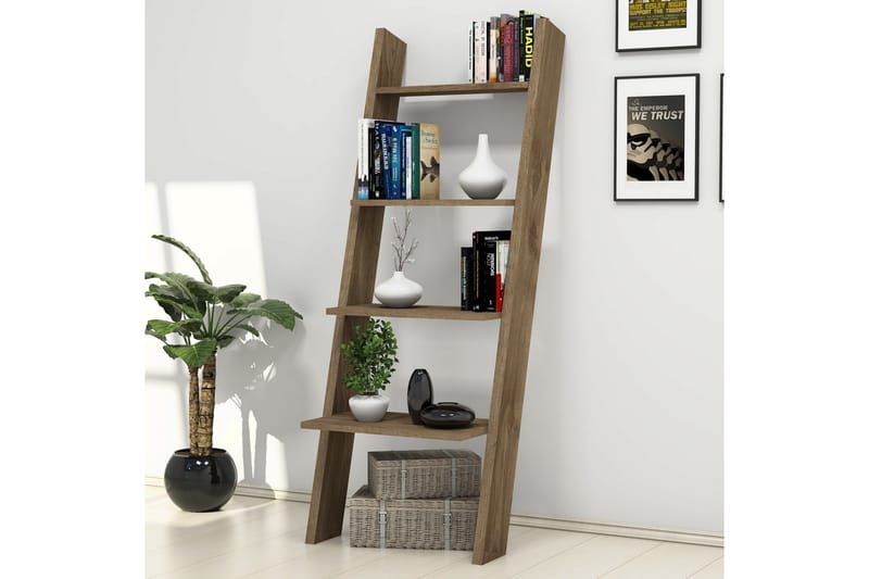 Kirjahylly Tyrsberget 56 cm - Ruskea - Säilytys - Hylly