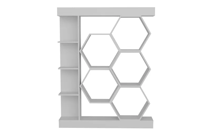 Kirjahylly Urgby 140x177,4 cm - Valkoinen - Säilytys - Hylly - Kirjahylly