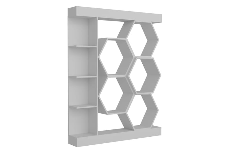 Kirjahylly Urgby 140x177,4 cm, Valkoinen