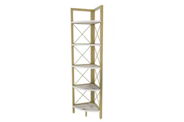 Kirjahylly Urgby 30,5x160 cm - Kulta - Säilytys - Hylly - Kulmahylly