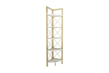 Kirjahylly Urgby 30,5x160 cm - Kulta - Säilytys - Hylly - Kulmahylly
