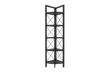 Kirjahylly Urgby 30,5x160 cm - Musta - Säilytys - Hylly - Kulmahylly