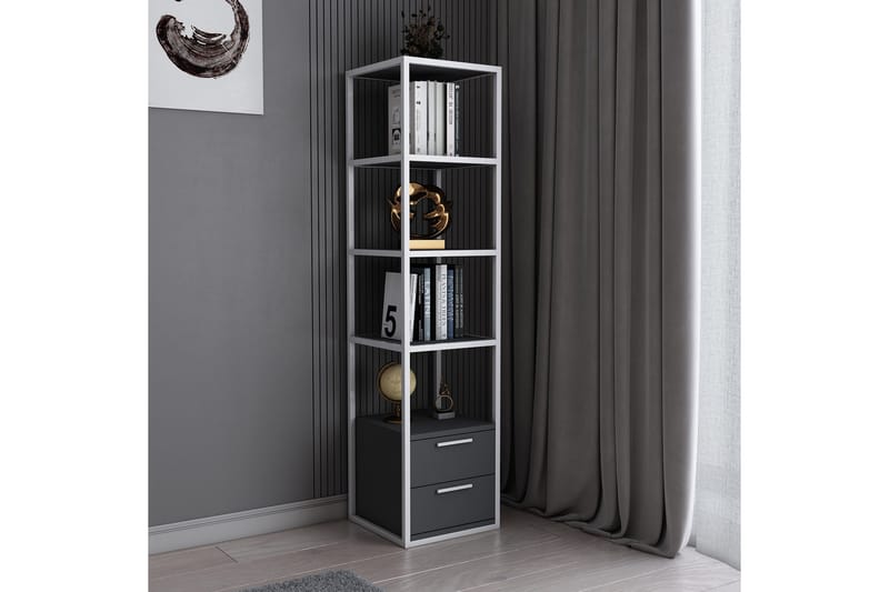 Kirjahylly Urgby 39x160 cm - Valkoinen - Säilytys - Hylly - Kirjahylly