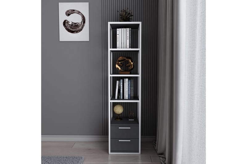 Kirjahylly Urgby 39x160 cm - Valkoinen - Säilytys - Hylly - Kirjahylly