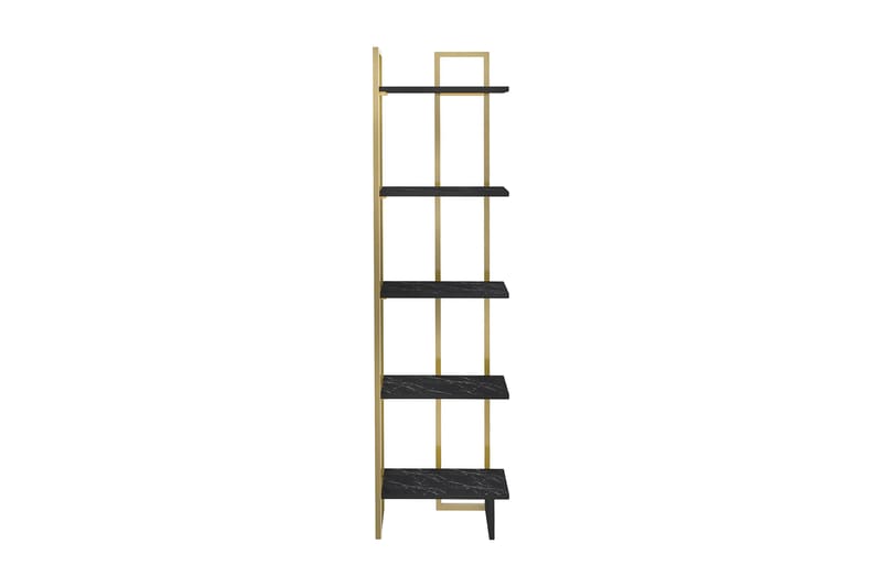 Kirjahylly Urgby 45,2x180 cm - Musta - Säilytys - Hylly - Kirjahylly