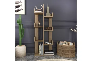 Kirjahylly Urgby 50x173 cm - Ruskea - Säilytys - Hylly - Kirjahylly