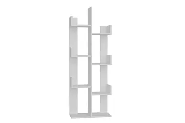 Kirjahylly Urgby 50x173 cm - Valkoinen - Säilytys - Hylly - Kirjahylly
