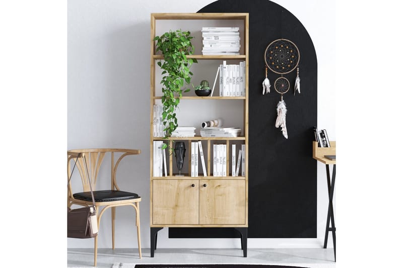 Kirjahylly Urgby 60x175 cm - Sininen - Säilytys - Hylly - Kirjahylly