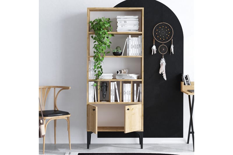 Kirjahylly Urgby 60x175 cm - Sininen - Säilytys - Hylly - Kirjahylly