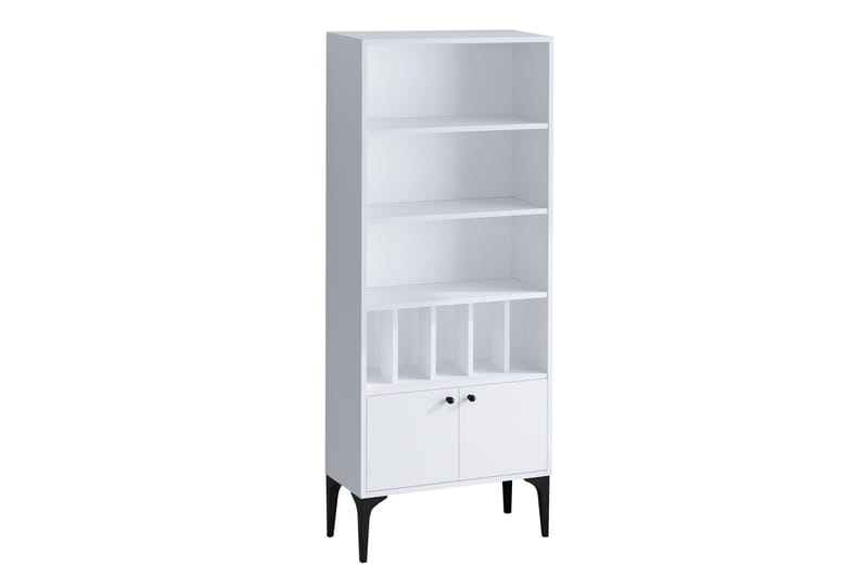 Kirjahylly Urgby 60x175 cm - Valkoinen - Säilytys - Hylly - Kirjahylly