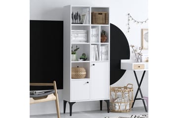 Kirjahylly Urgby 60x175 cm - Valkoinen - Säilytys - Hylly - Kirjahylly