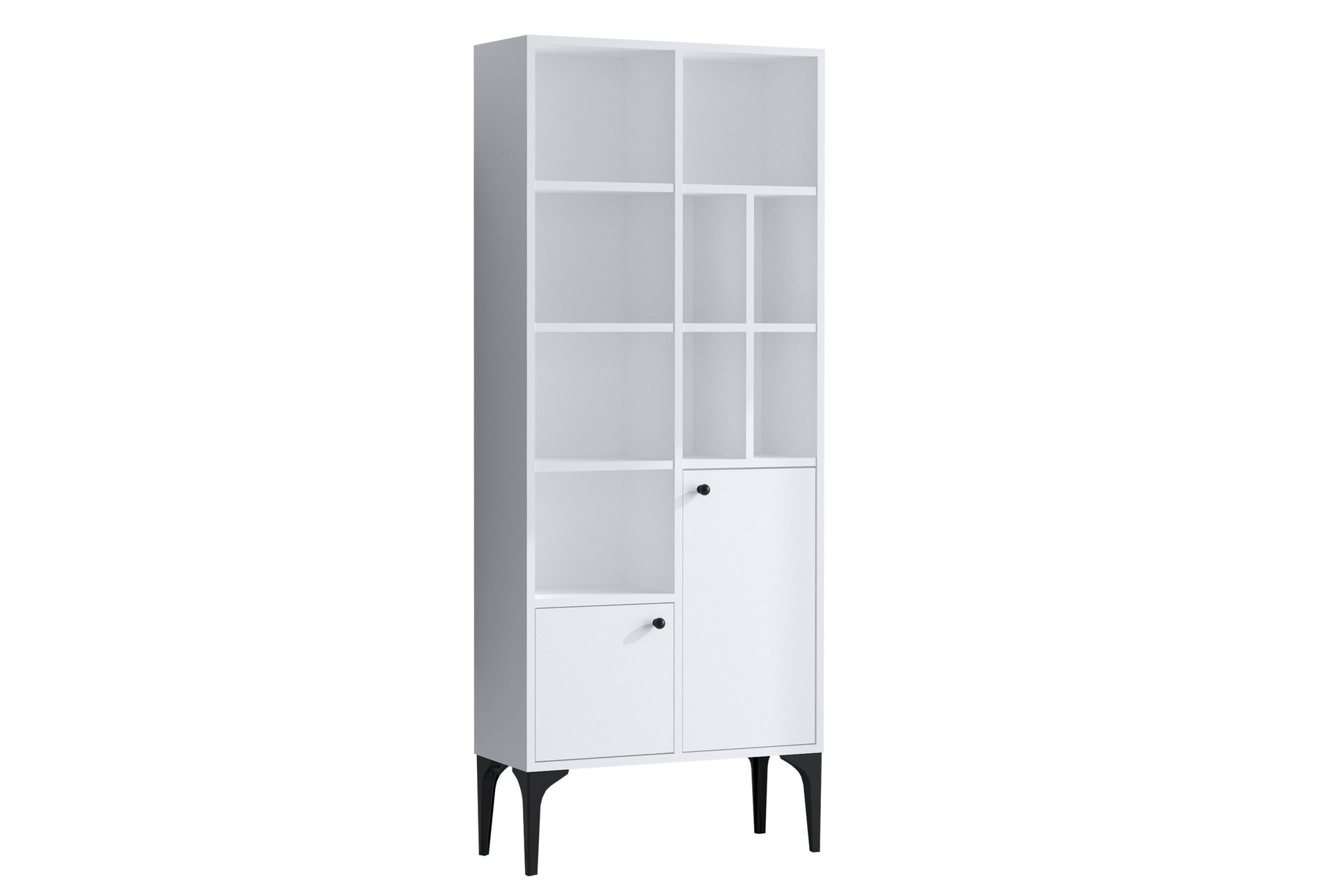 Kirjahylly Urgby 60x175 cm - Valkoinen - Säilytys - Hylly - Kirjahylly