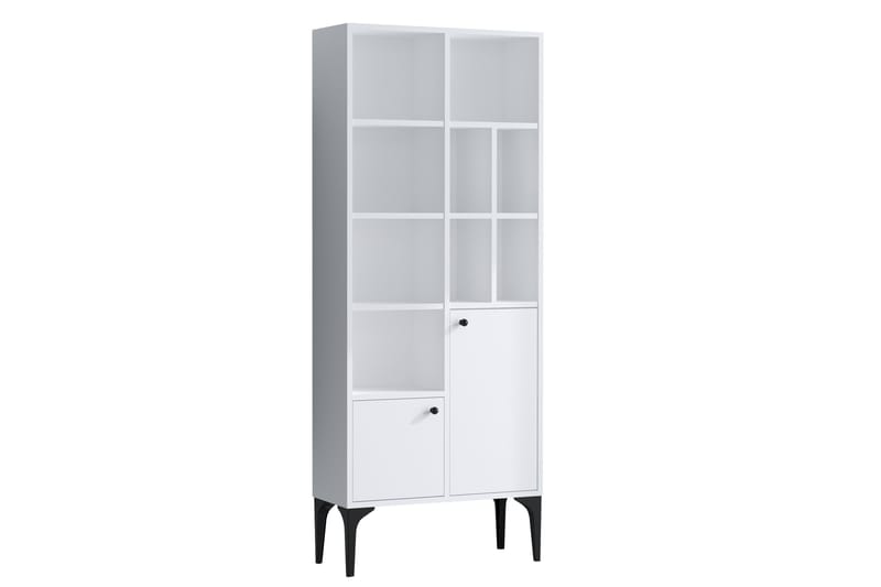 Kirjahylly Urgby 60x175 cm - Valkoinen - Säilytys - Hylly - Kirjahylly