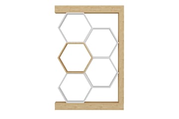 Kirjahylly Urgby 90x140 cm - Ruskea - Säilytys - Hylly - Kirjahylly