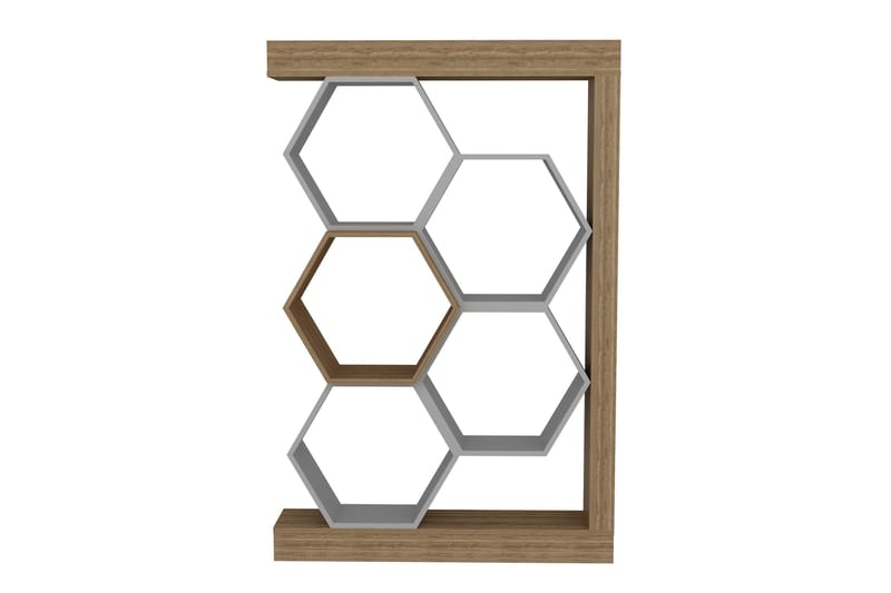 Kirjahylly Urgby 90x140 cm - Valkoinen - Säilytys - Hylly - Kirjahylly