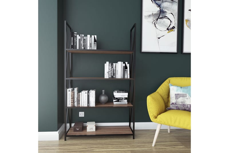 Kirjahylly Urgby 94x150 cm - Ruskea - Säilytys - Hylly - Kirjahylly