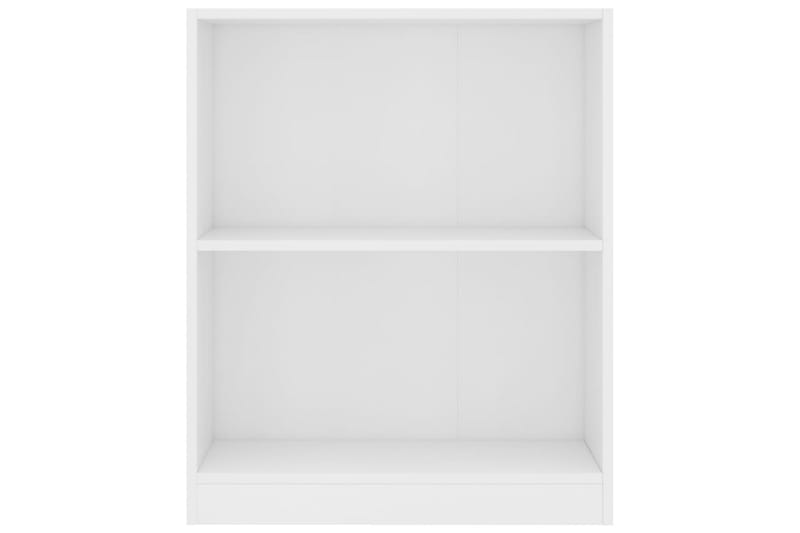 Kirjahylly valkoinen 60x24x74,5 cm lastulevy - Valkoinen - Säilytys - Hylly - Kirjahylly