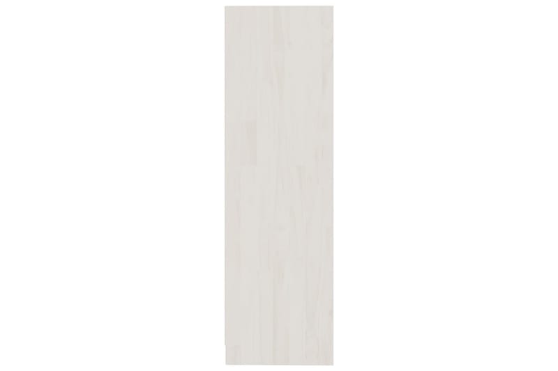 Kirjahylly valkoinen 70x33x110 cm täysi mänty - Valkoinen - Säilytys - Hylly - Kirjahylly