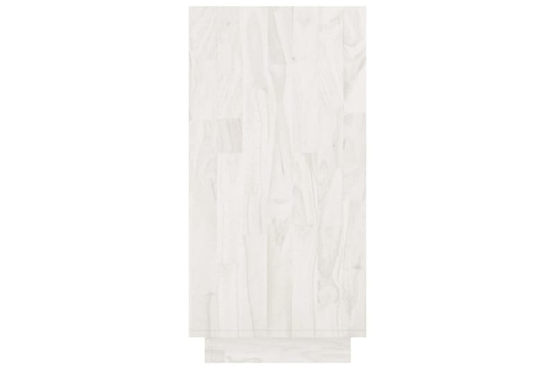 Kirjahylly valkoinen 80x35x71 cm täysi mänty - Valkoinen - Säilytys - Hylly - Kirjahylly