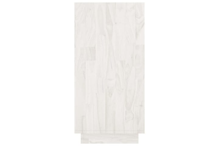 Kirjahylly valkoinen 80x35x71 cm täysi mänty - Valkoinen - Kirjahylly - Hylly